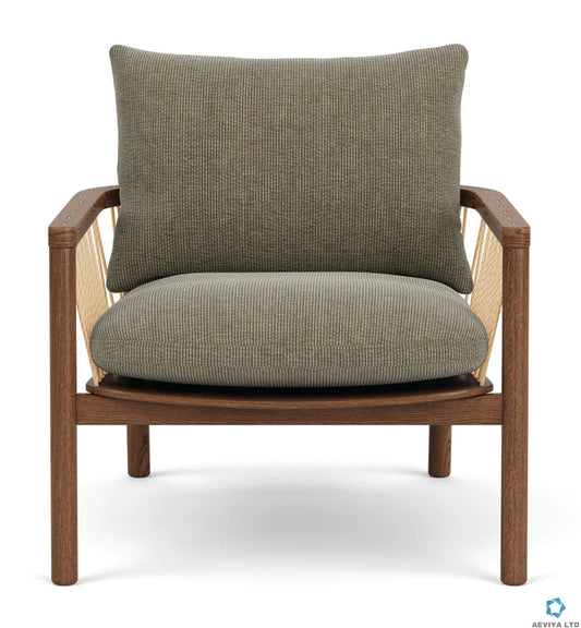 Banks Walnut Armchair