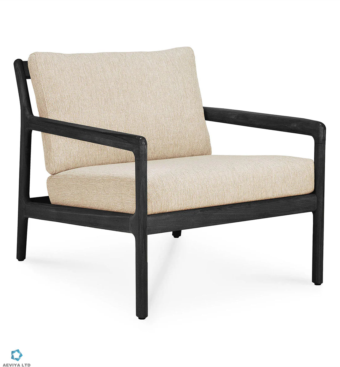 Sergio Outdoor Teak Lounge Chair